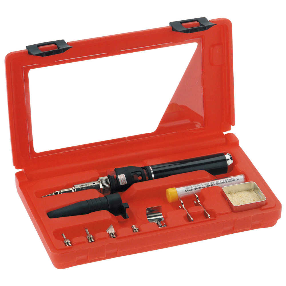 Gaslöt-Set Superpro, Gaslötkolben in Kunststoffbox
