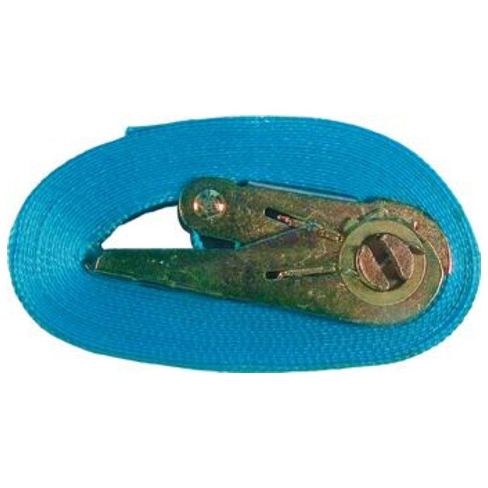 Zurrgurt mit Spannratsche 2,5 x 600 mm blau
