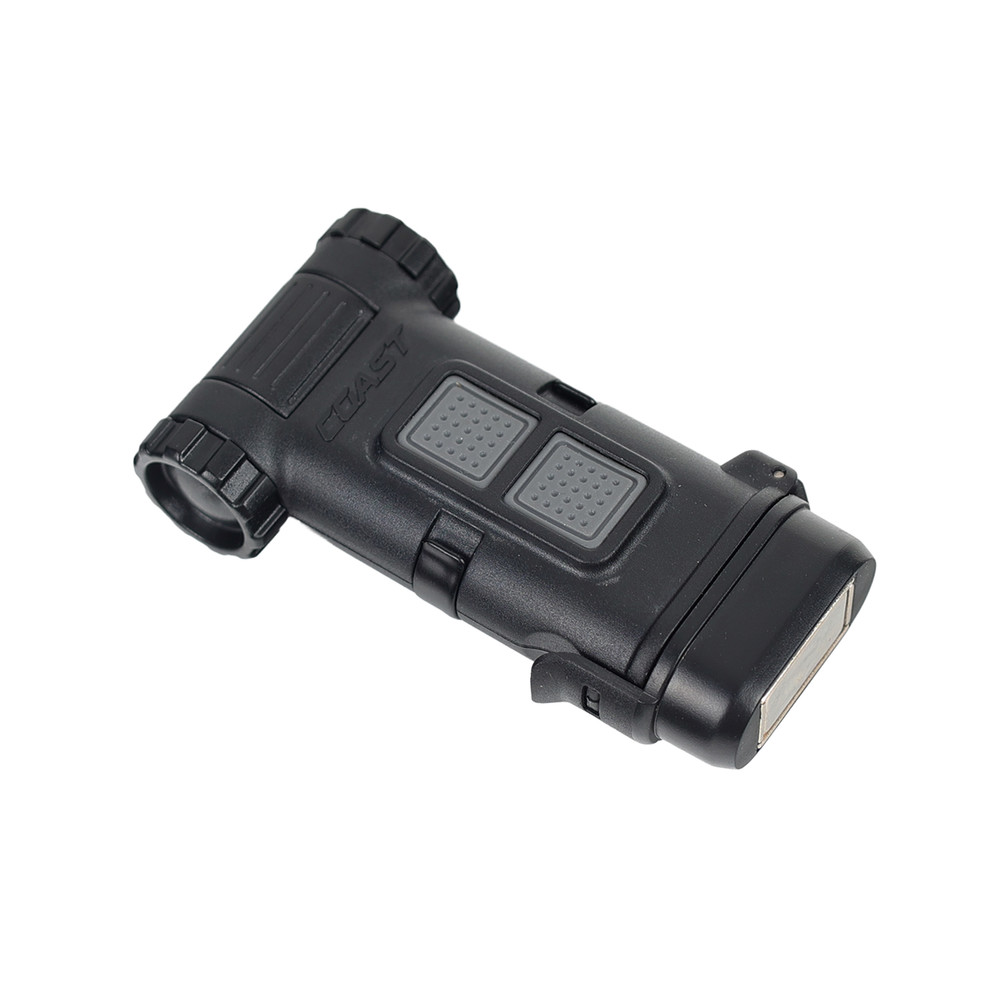 Clip-On-Lampe Coast HX3R inkl. Akku, zwei Weißlichtstufen und UV-Licht