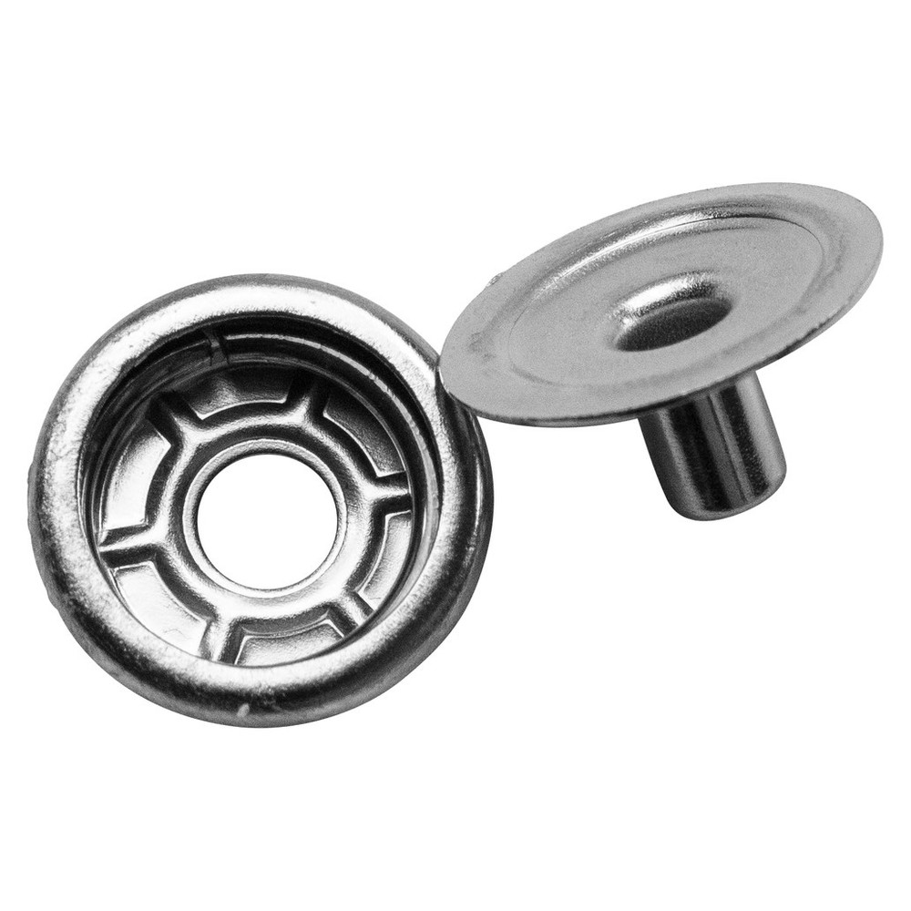 Druckknopf 10 mm, Oberteil komplett