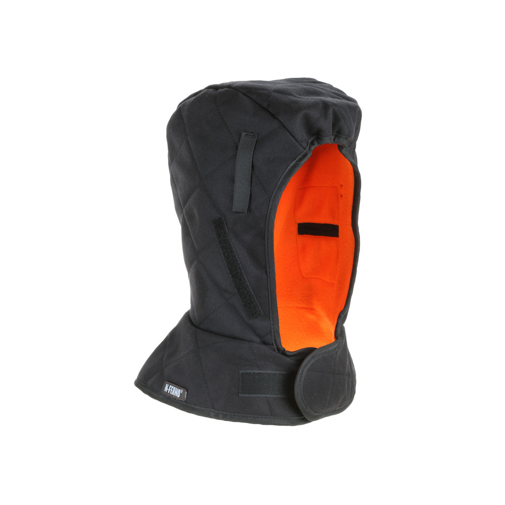 Winter-Einsatz für Helme N-Ferno 6877, schulterlang, schwarz