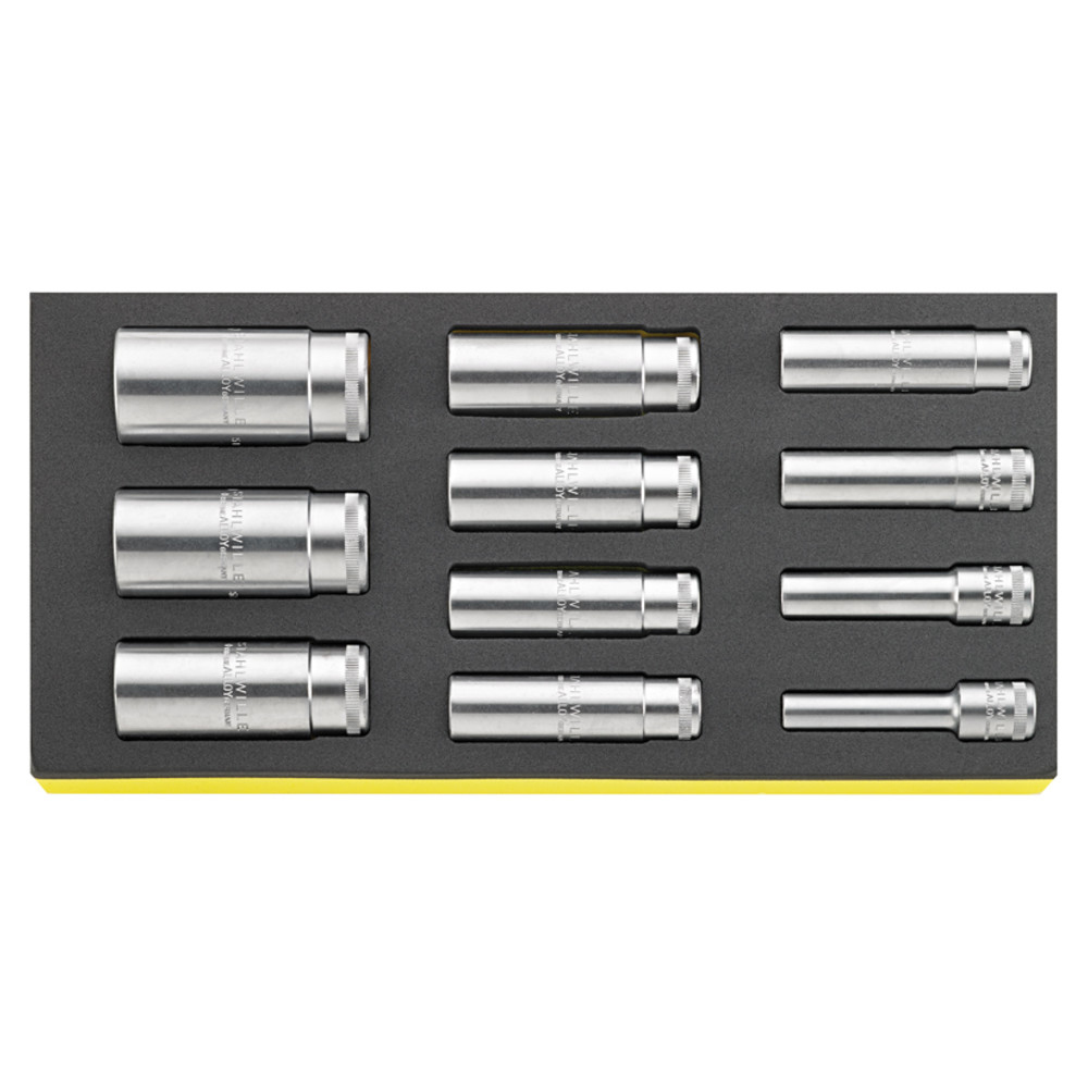 TCS 51/11 Steckschlüsseleinsätze 1/2" in TCS Einlage