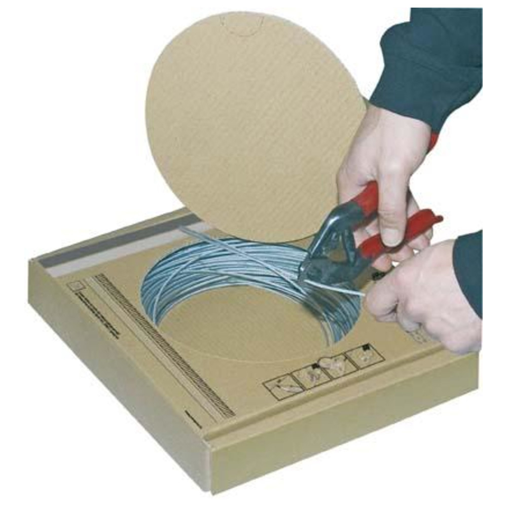 Drahtseilbox 6 x 7 ROSTFR.A4 2 mm x 200 m