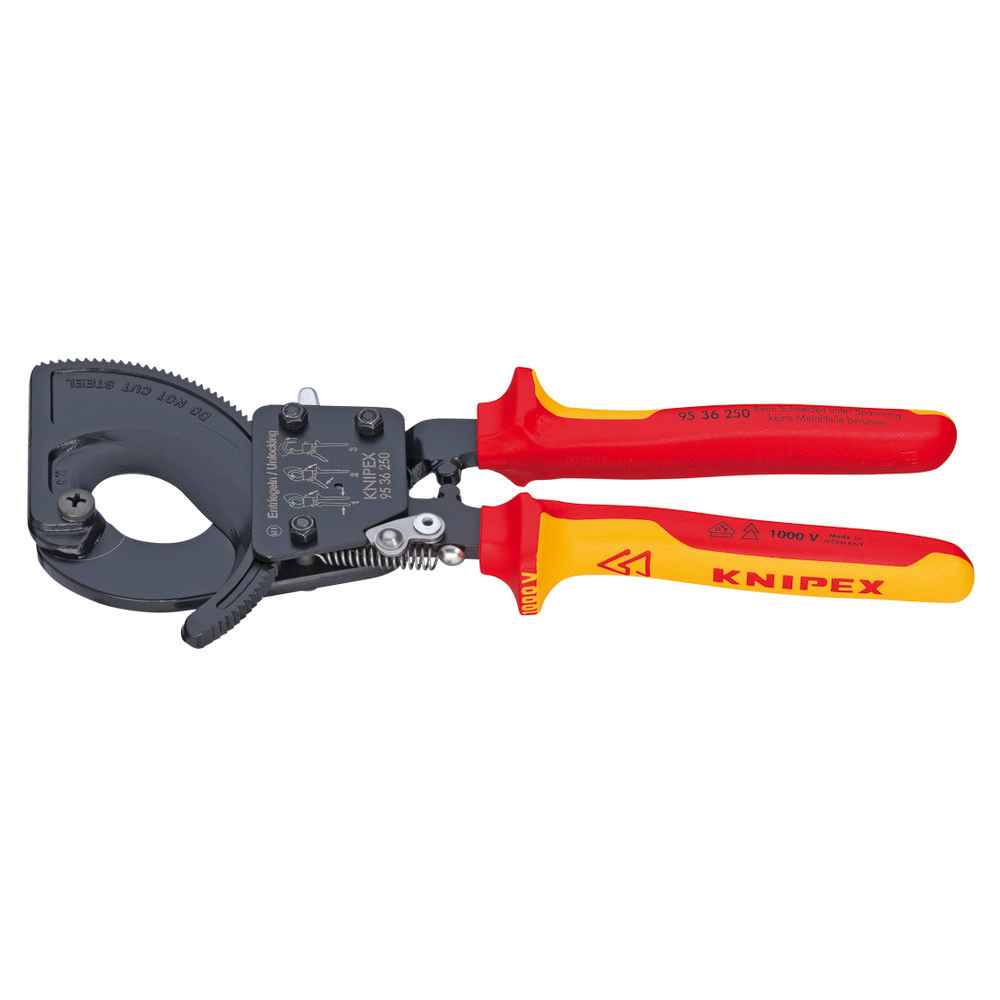 Kabelschneider Ratsche 320 mm VDE 2K-Hülle