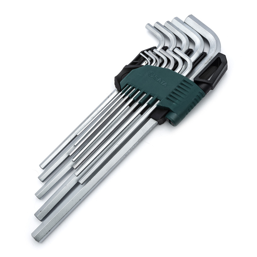 Stiftschlüssel-Satz, extra lang, 12-teilig, 1/16"-3/8"