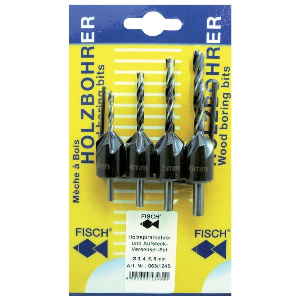 HolzSpiBo-/Versenker-Satz3-4-5-6 mm auf Karte