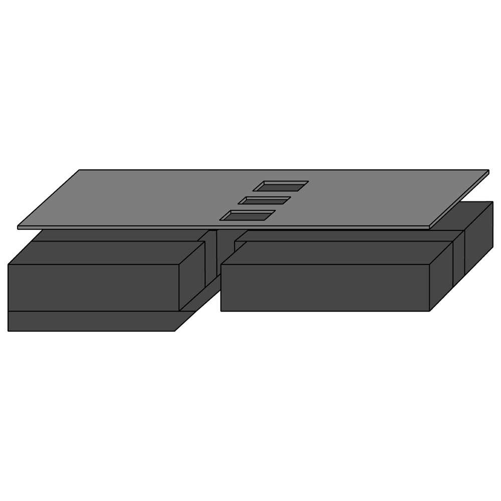 Matrize für Vorformgerät, Biegen und Schneiden von TO-18, 2,54 mm