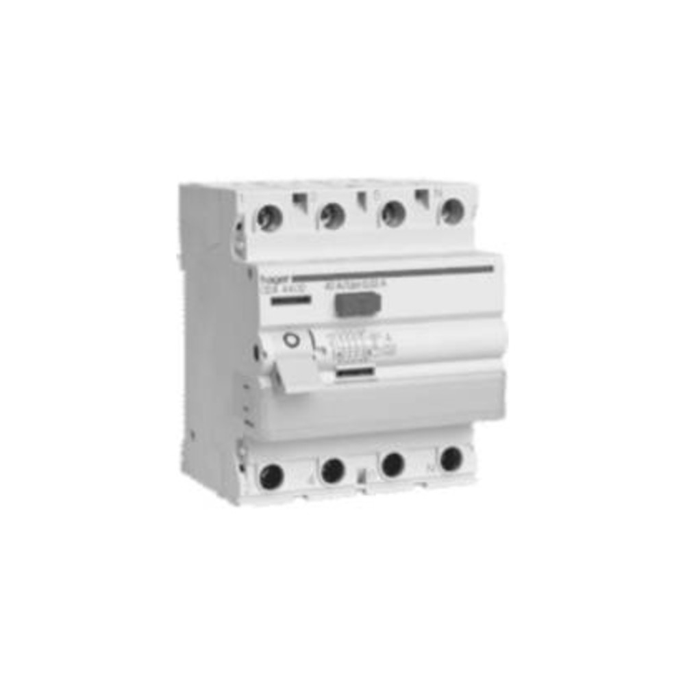 FI-Schutzschalter 4 polig, 6 kA, 40 A/30 mA, Typ A