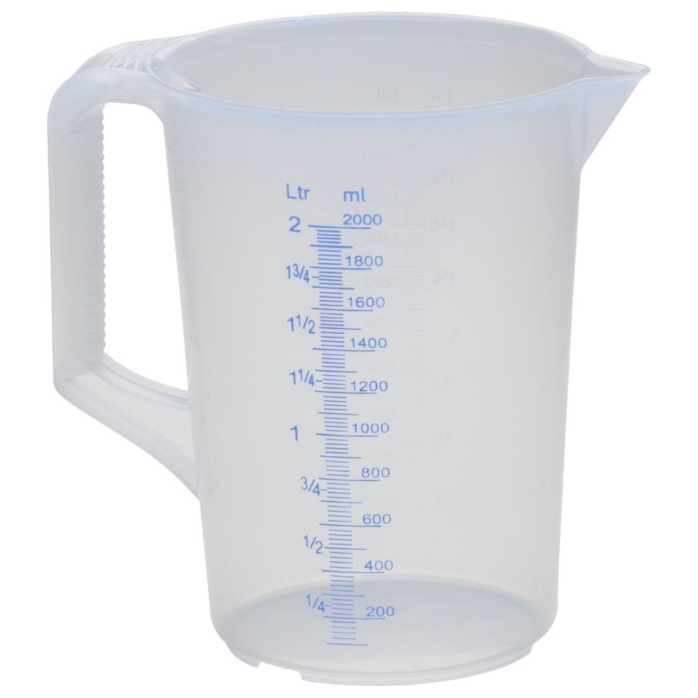 Messkanne geschlossener Griff 2000 ml Hünersdorff