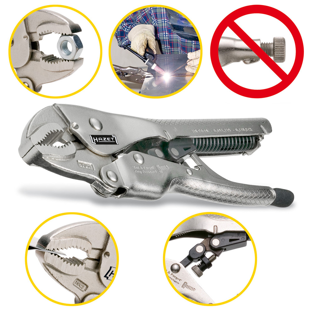 Grip-Zange, selbsteinstellend 755-10A - Gesamtlänge: 230 mm