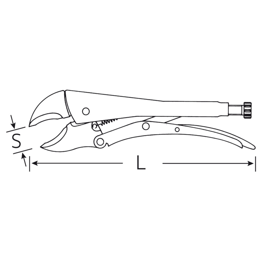 6564 Gripzangen 145 mm