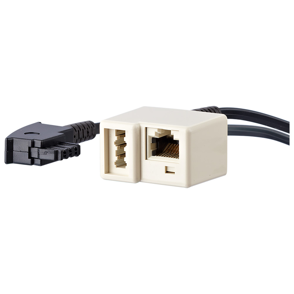 TAE-Adapter mit Verlängerung F-TAE/WE 8/6