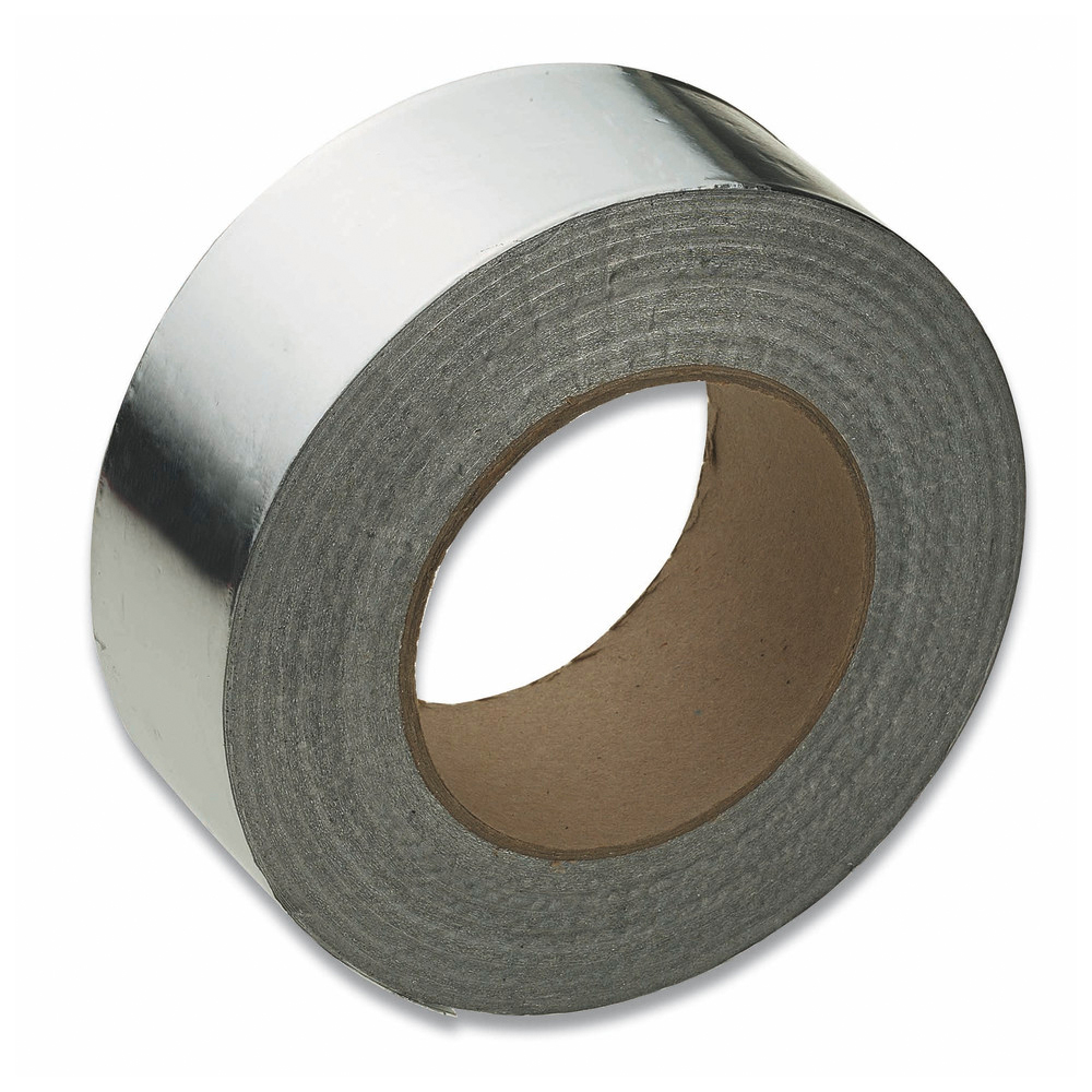 Aluminiumfolien-Klebeband silberfarben 50 mm x 50 m, 40µm