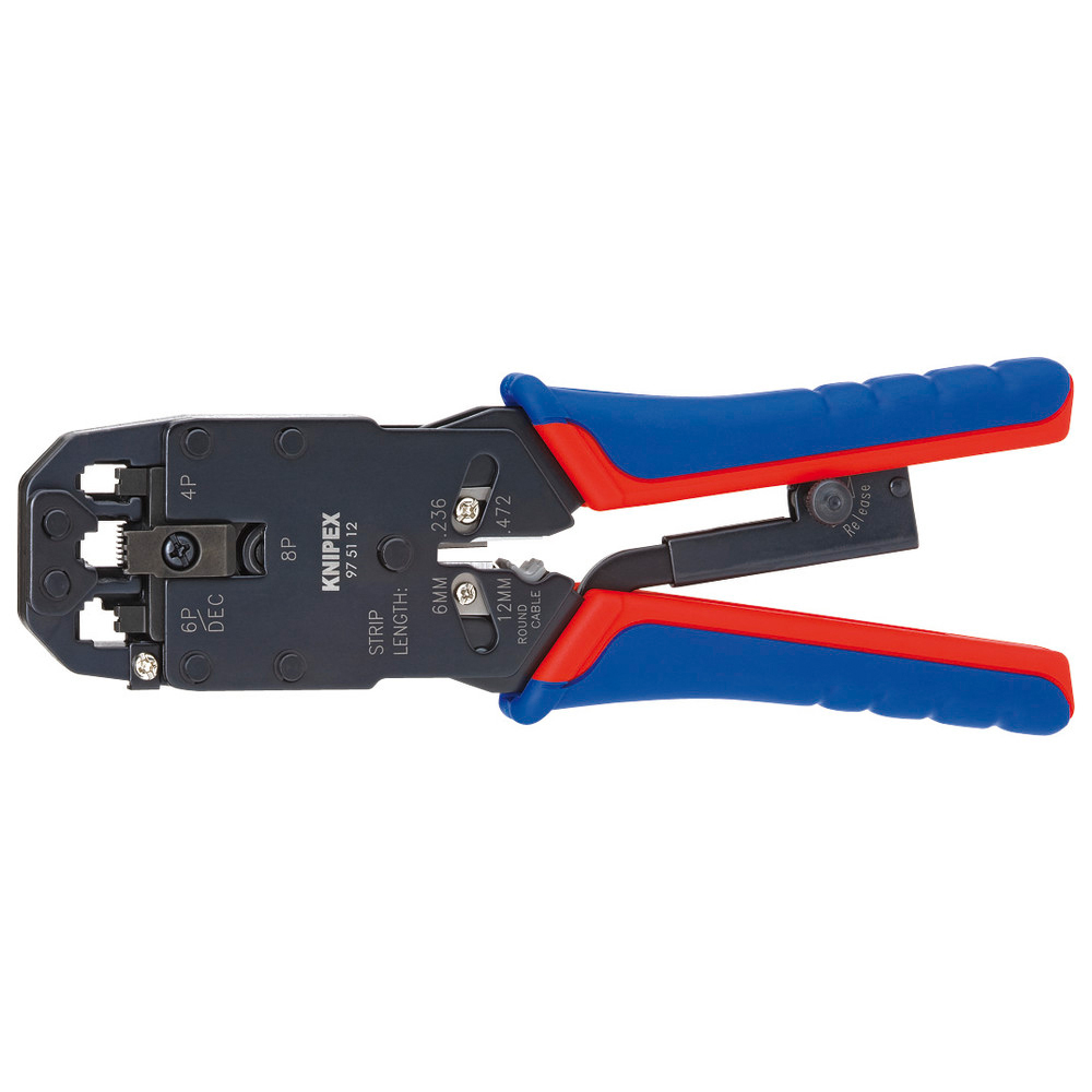 Crimp-Hebelzange 4/6/8-polig Wester
