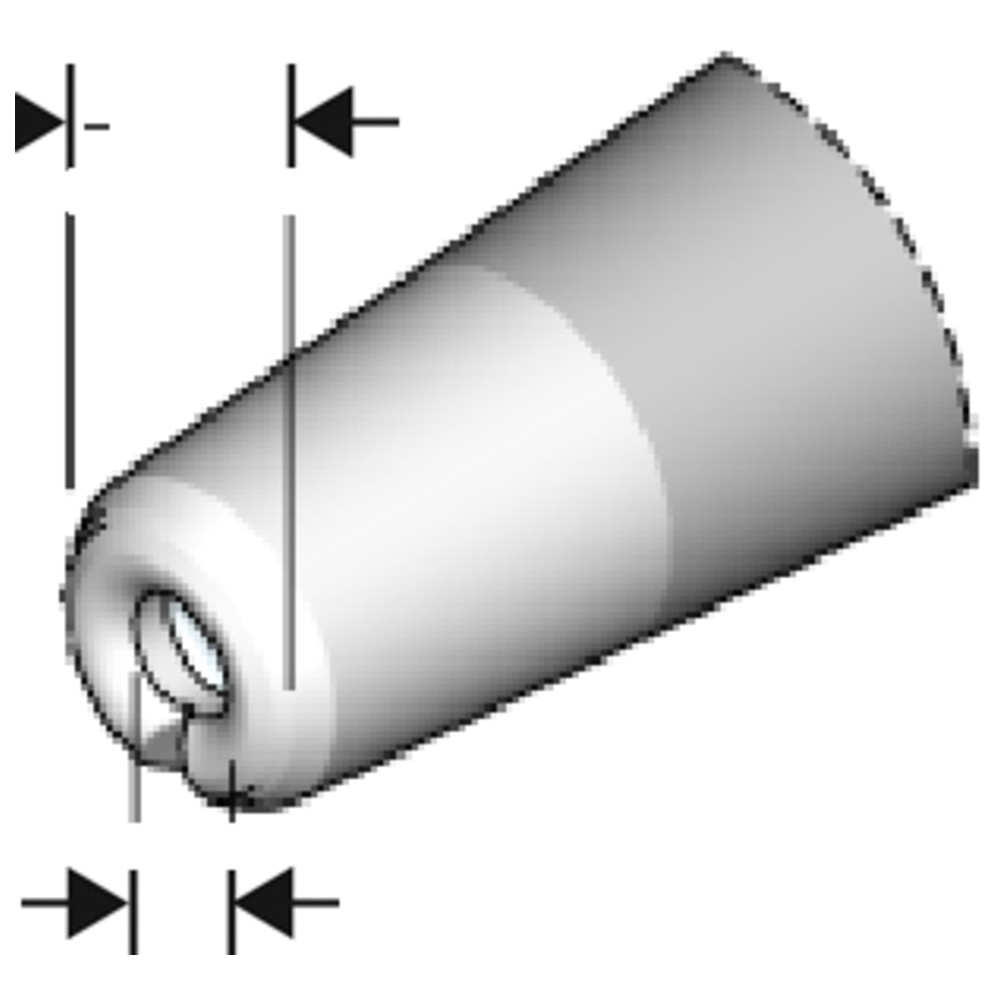 JBC Entlötspitze Serie C560, C560013/Ø 1,0 mm, 2,7 mm, Padcleaning, Bild 2