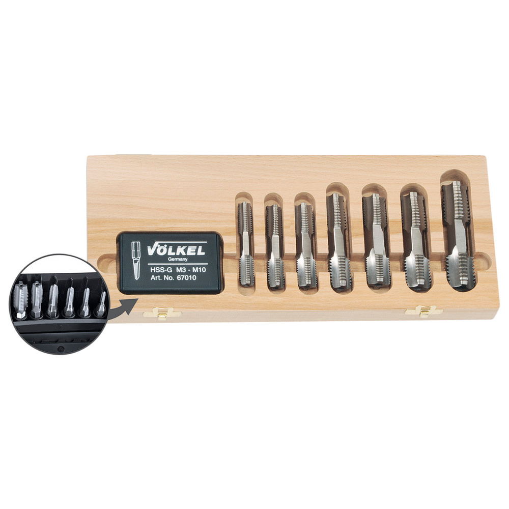 Gewindebohrer Satz G 1/8"-1"