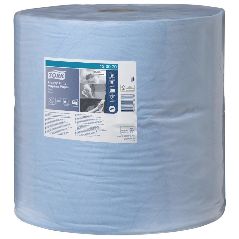 Advance 430 Wisch- tuch blau 2-lagig