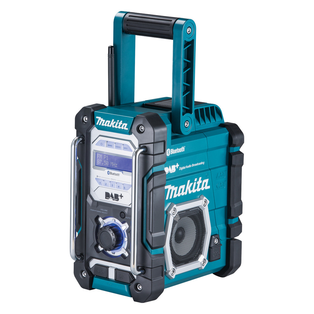 Akku-Baustellenradio, 7,2-18V, mit DAB+ und Bluetooth