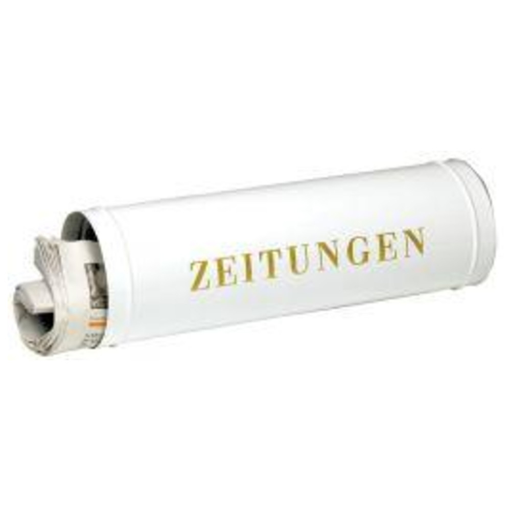 Zeitungsbox - Wetterfest weiss 800/ W