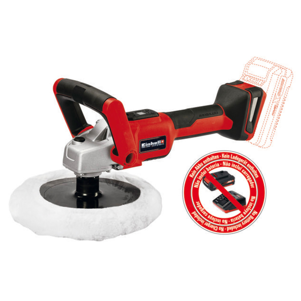Akku-Polier-/Schleifmaschine CE-CP 18/180 Li E-Solo