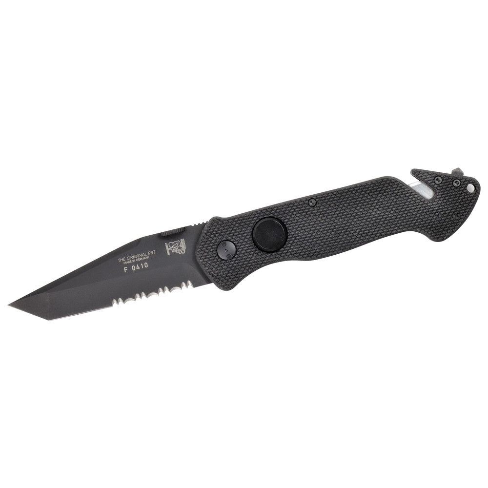 Rettungsmesser PRT-X G10, Tanto, schwarz