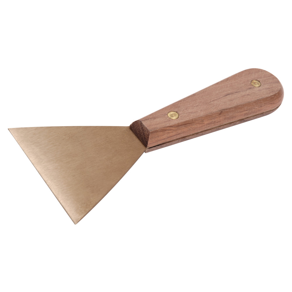 Schaberspachtel funkenfrei, biegsam, Breite 78 mm