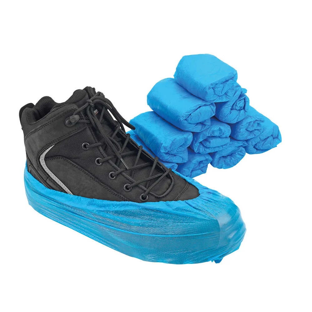Überziehschuh blau