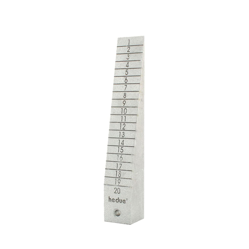 Messkeil, Ablesung 1 mm