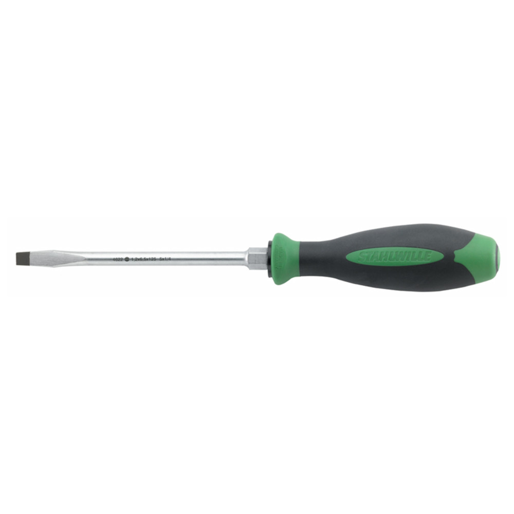 Schlitzschraubendreher mit Drall-Griff 4622 11,0 X 5,5 X 100