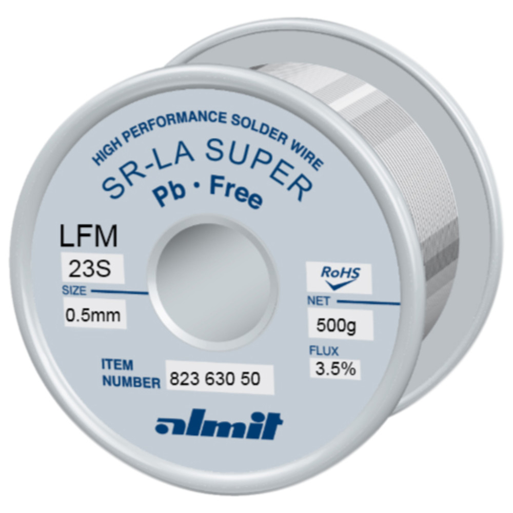 Lötdraht, SR-LA SUPER LFM-23-S, 1,0 mm, 500 g
