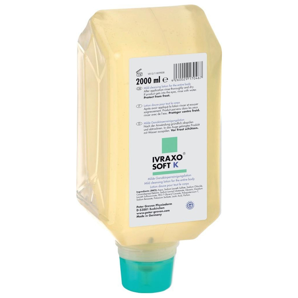 Handreiniger Ivraxo Soft K, 2000 ml Varioflasche