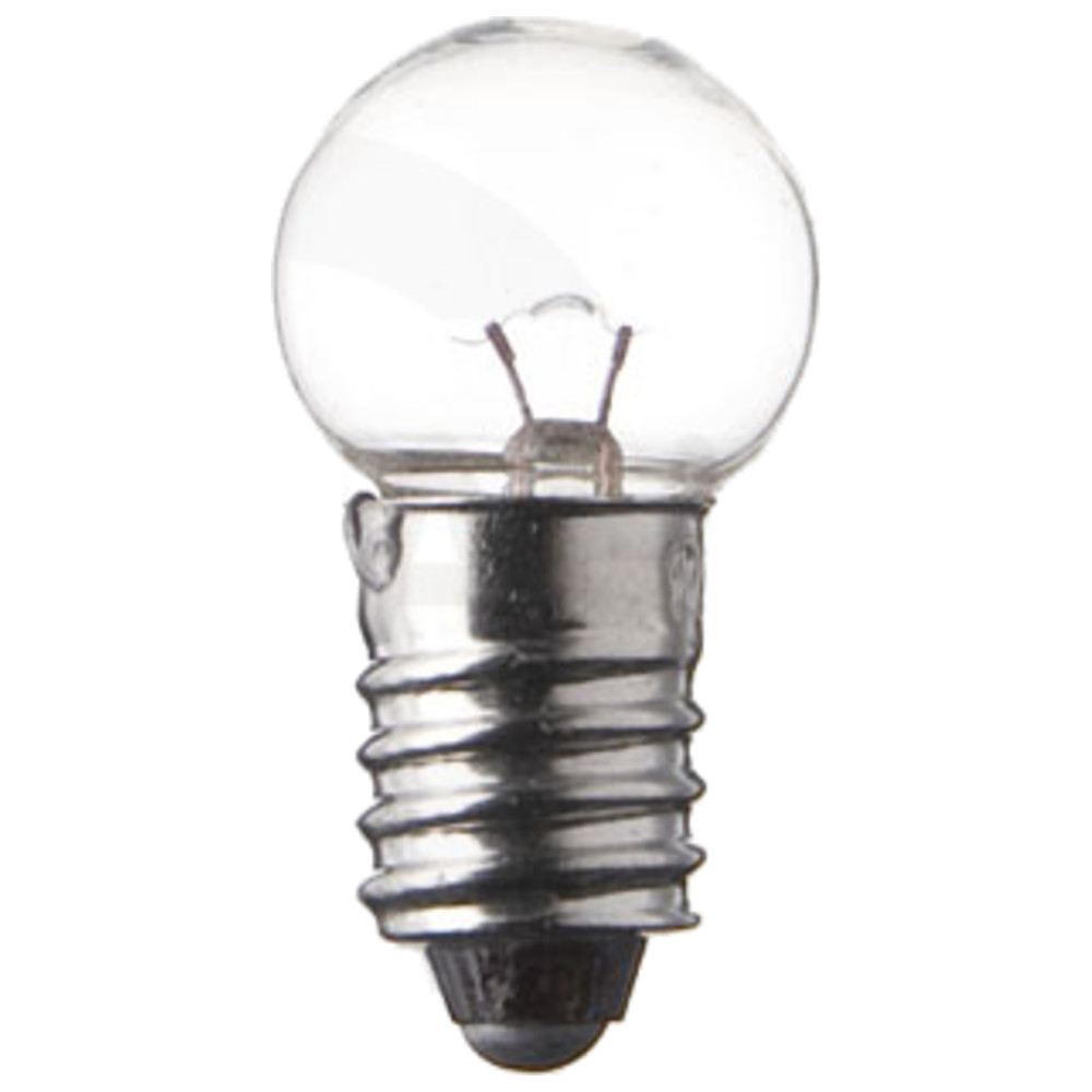Glühlampe 6 V, 2,4 W, B2.4W, E10, 29*15,5 mm