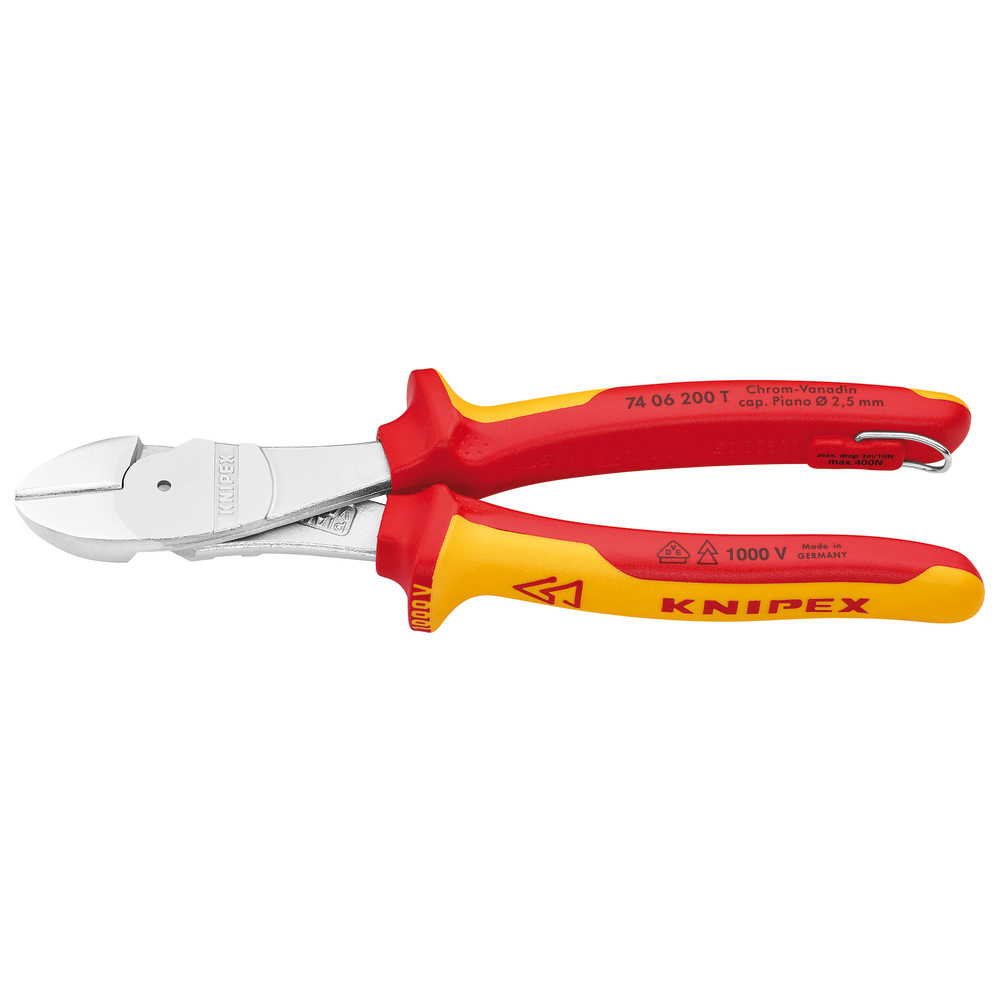 Kraft-Seitenschneider VDE TT200 mm m.Mehrkomponenten-Griff