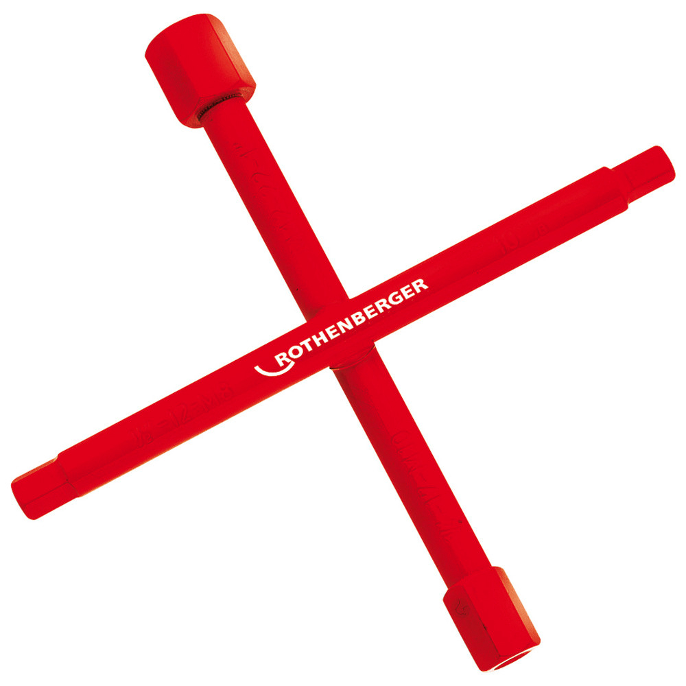 Sanitär-Kreuzschlüssel 3/8-1/2-3/4-