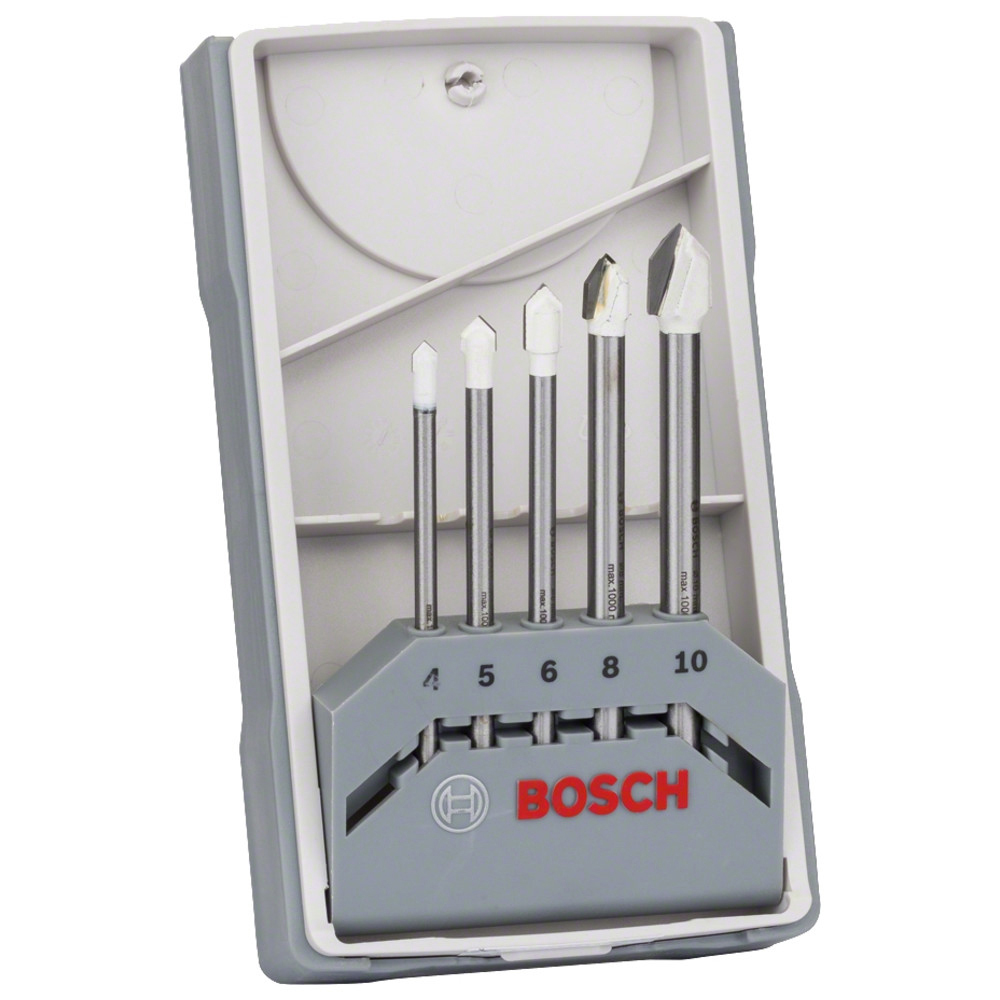Fliesenbohrer-Set CYL-9 Ceramic, 5-teilig, 4-10 mm
