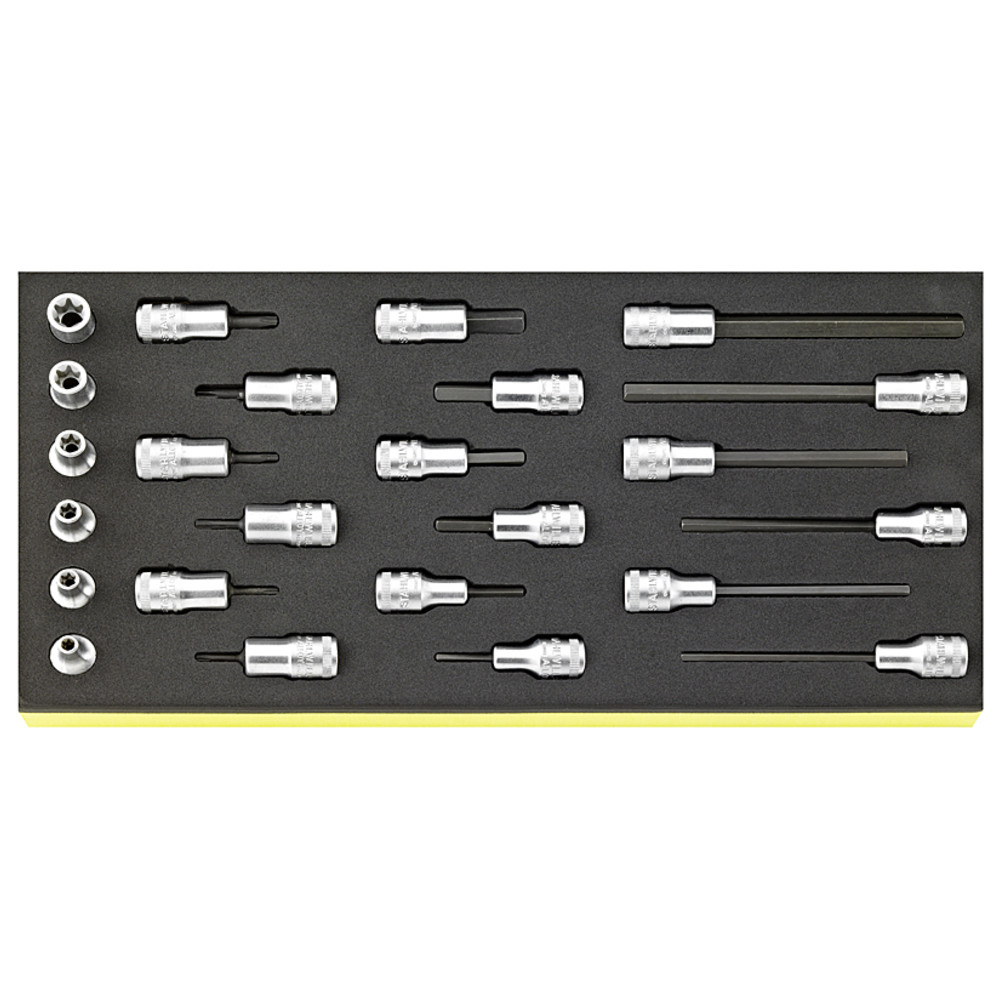 TCS 49/1049/2049/45TX/49TX 3/8" Werkzeuge in TCS Einlage