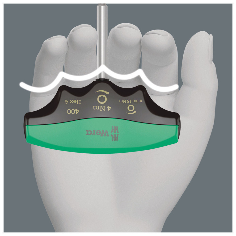 Drehmomentindikator mit T-Griff 4x60mm 4Nm Wera