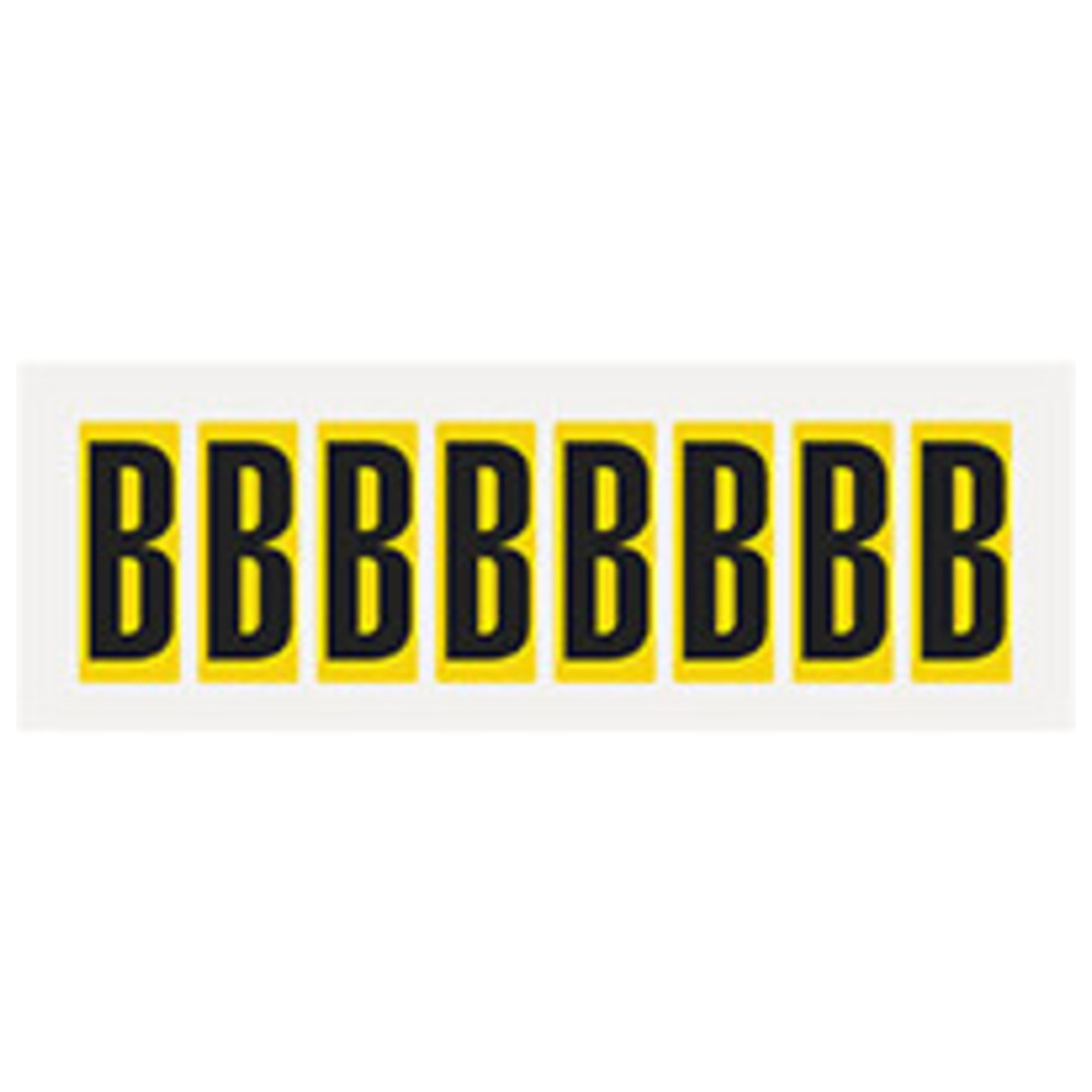 Klebe-Buchstaben, B