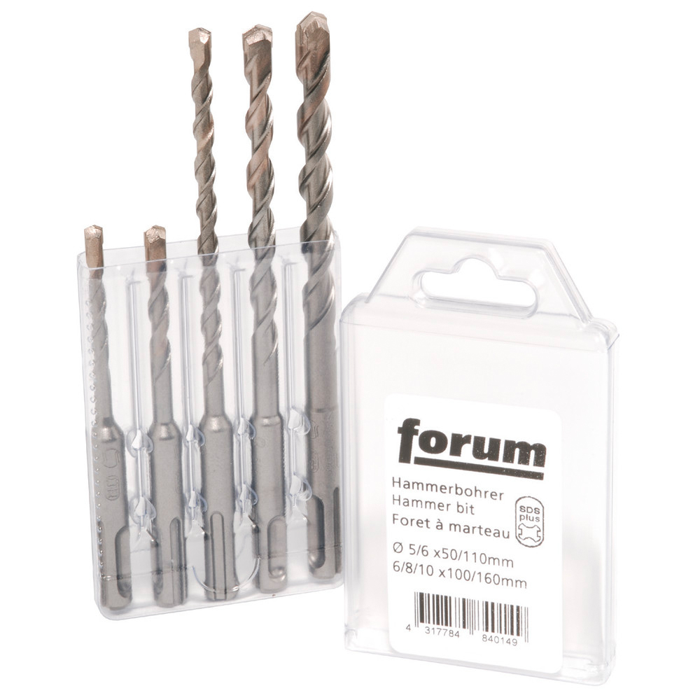 SDS-Plus-Bohrersatz 5-teilig