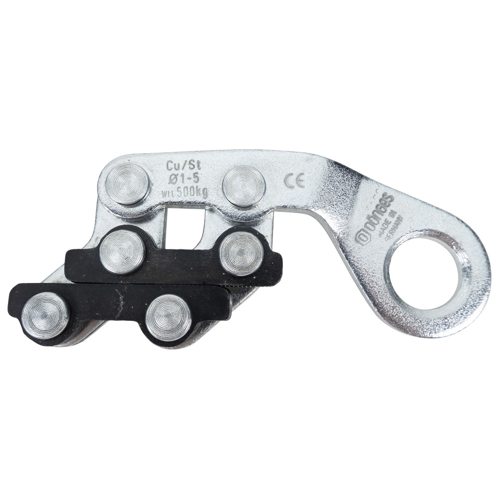 Seilspannklemmen 50-150 mm², Ø 6-18 mm für Stahldrahtseile