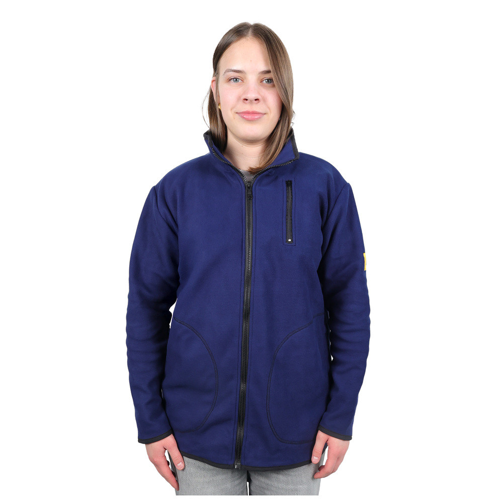 WETEC ESD-Fleecejacke, M, blau