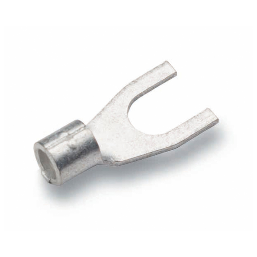 Gabelkabelschuh, DIN 46234, Leiterquerschnitt/ Anschlussbolzen 1,5- 2,5 qmm/3 mm