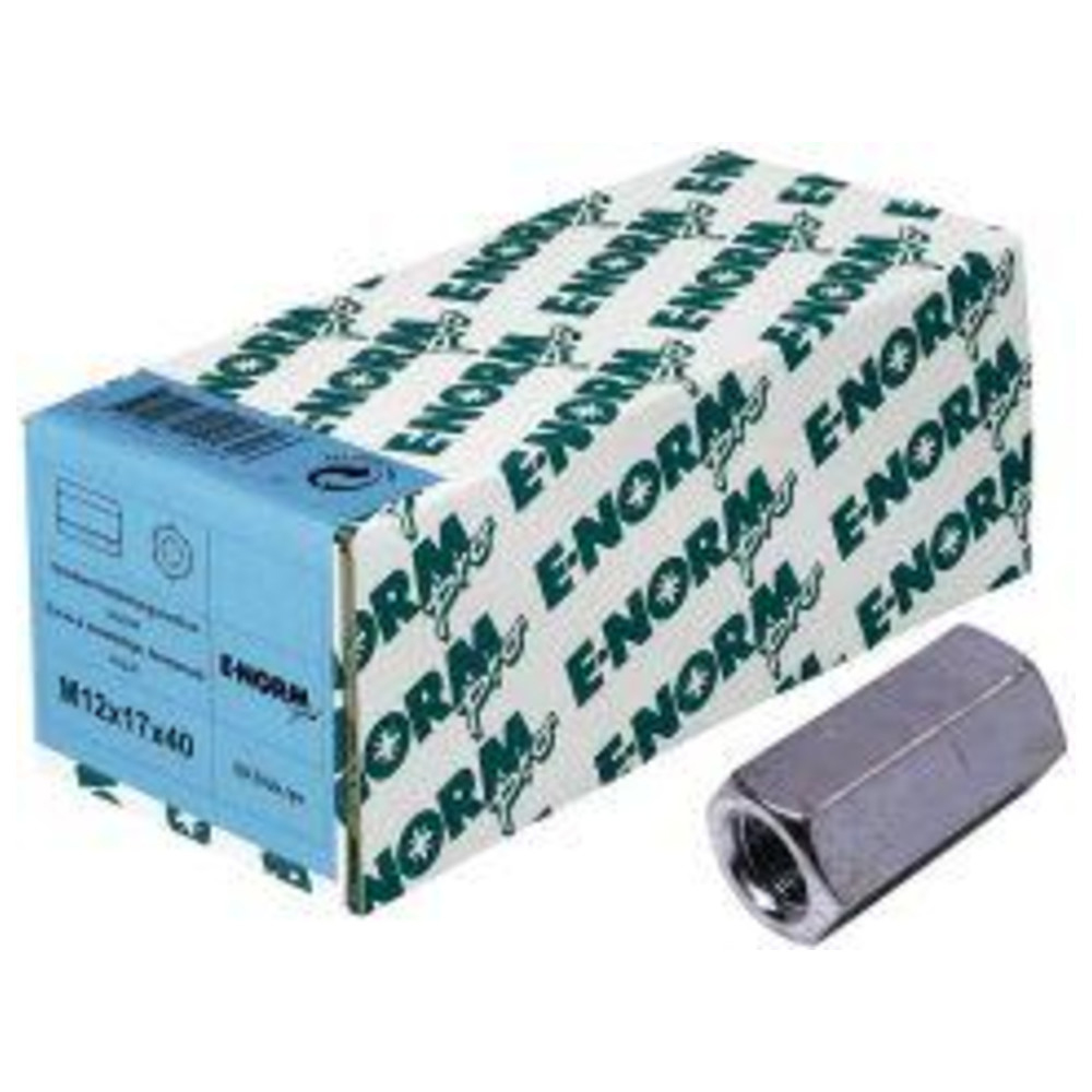 Verbindungsmuttern 6-kant 4.8 galZn M10 x 30 x 13 HP