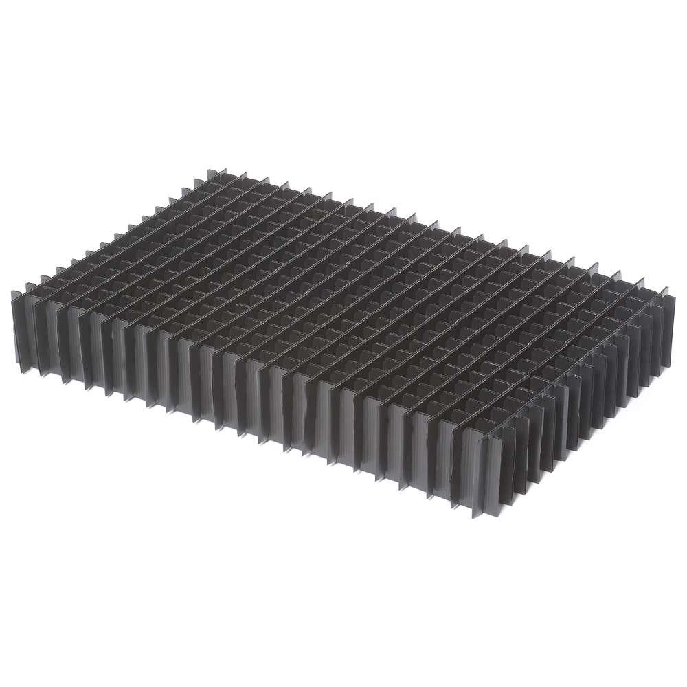 Standardgefache für Lagerbehälter 600 x 400 mm, ESD, Höhe 80 mm