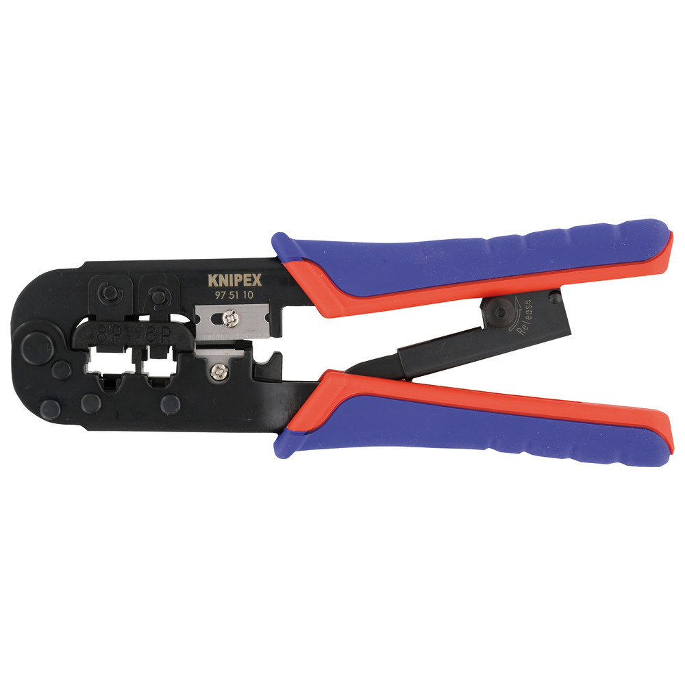Crimp-Hebelzange 6/8-polig Western