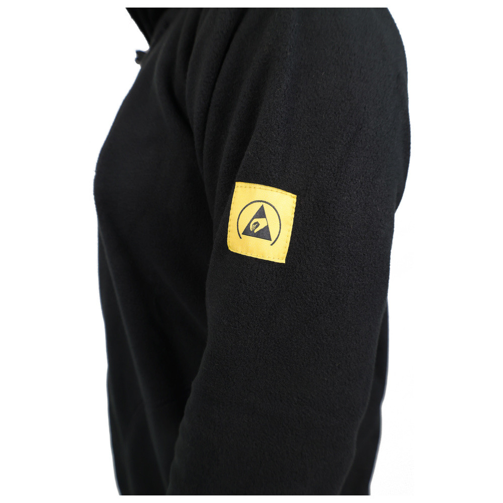 WETEC ESD-Fleecejacke, M, schwarz, Bild 7