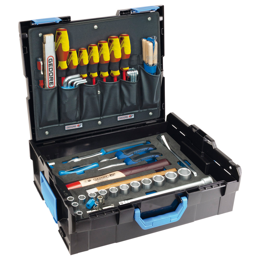 Werkzeugsortiment Handwerker 58-teilig L-Boxx 136