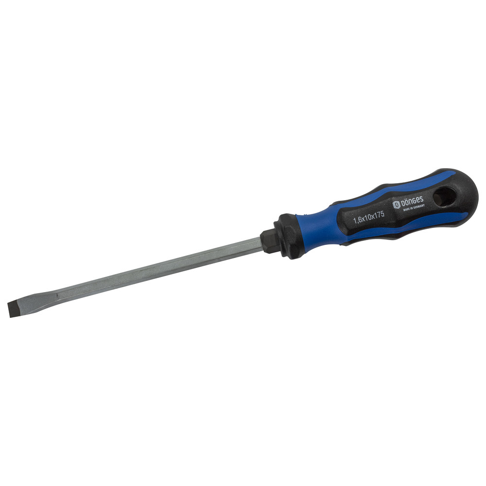 Schlitz-Schraubendreher, Sechskantklinge, 2K-Griff, 5,5 mm, 100 mm