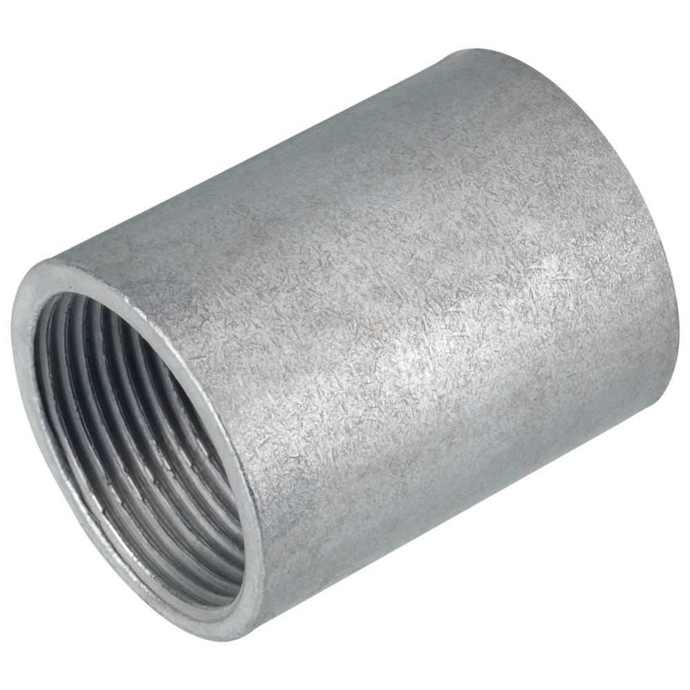 Stahlrohr-Gewindemuffe SM-E-V, verzinkt, Ø mm - Zoll 16 mm