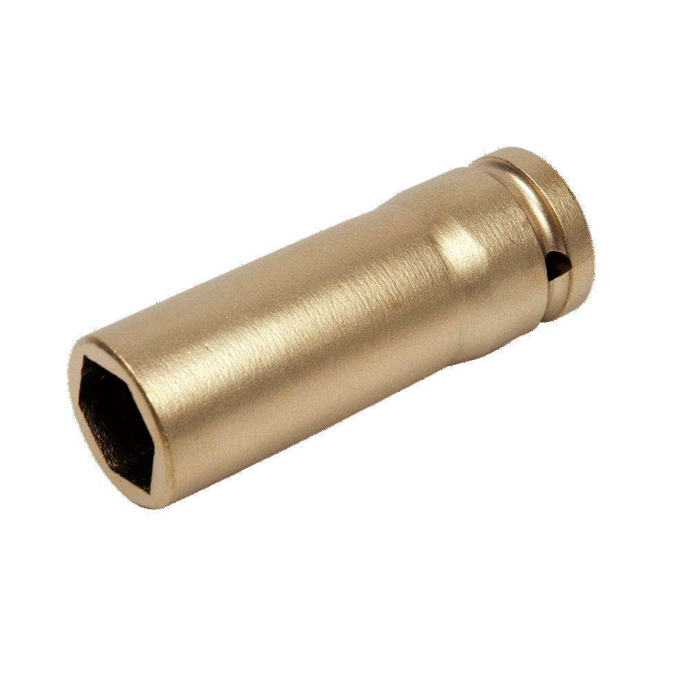 Steckschlüsseleinsatz Schlagschrauber funkenfrei, 1 1/2", lang, 41 mm